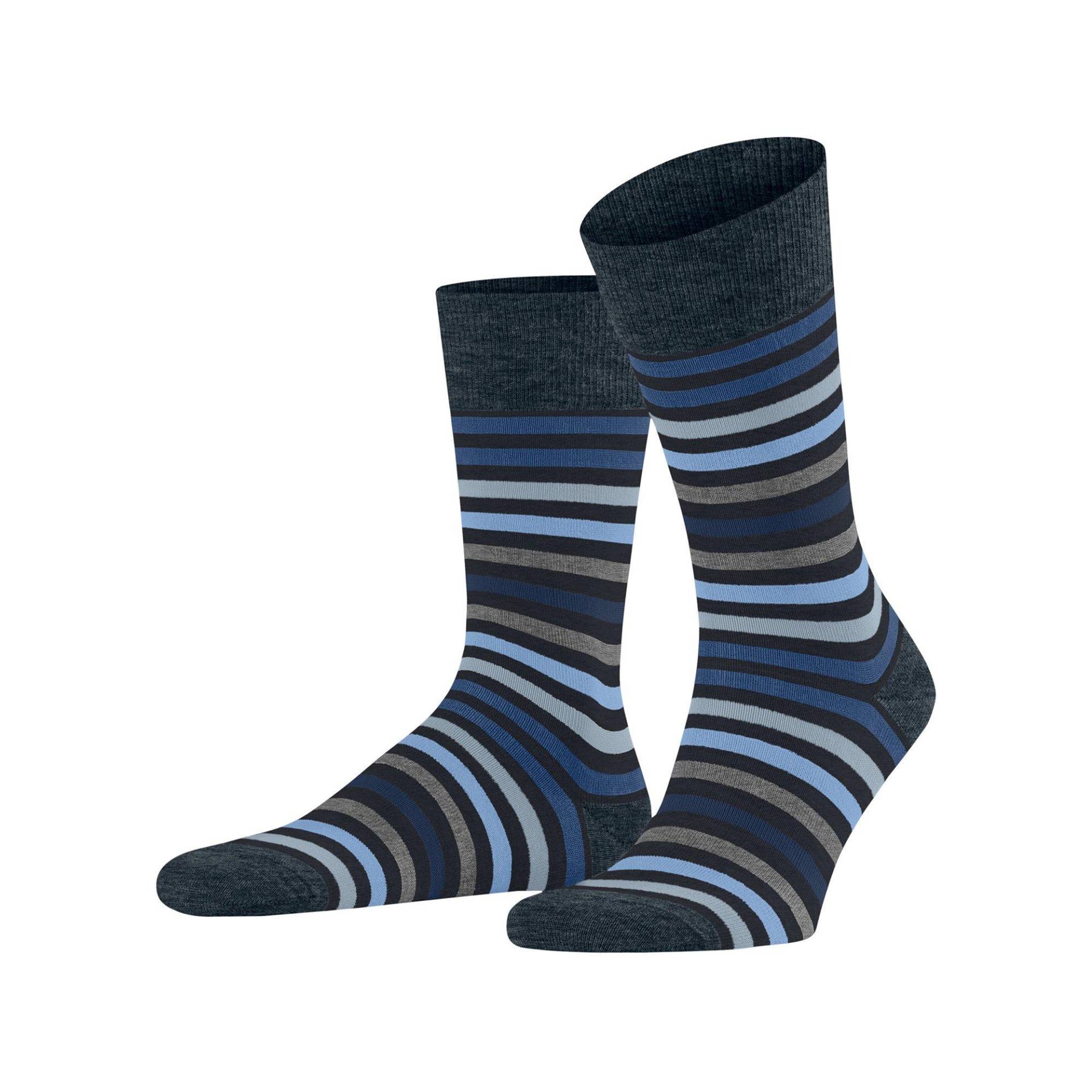 Socken Herren Blau Denim Dunkel 39-42 von FALKE