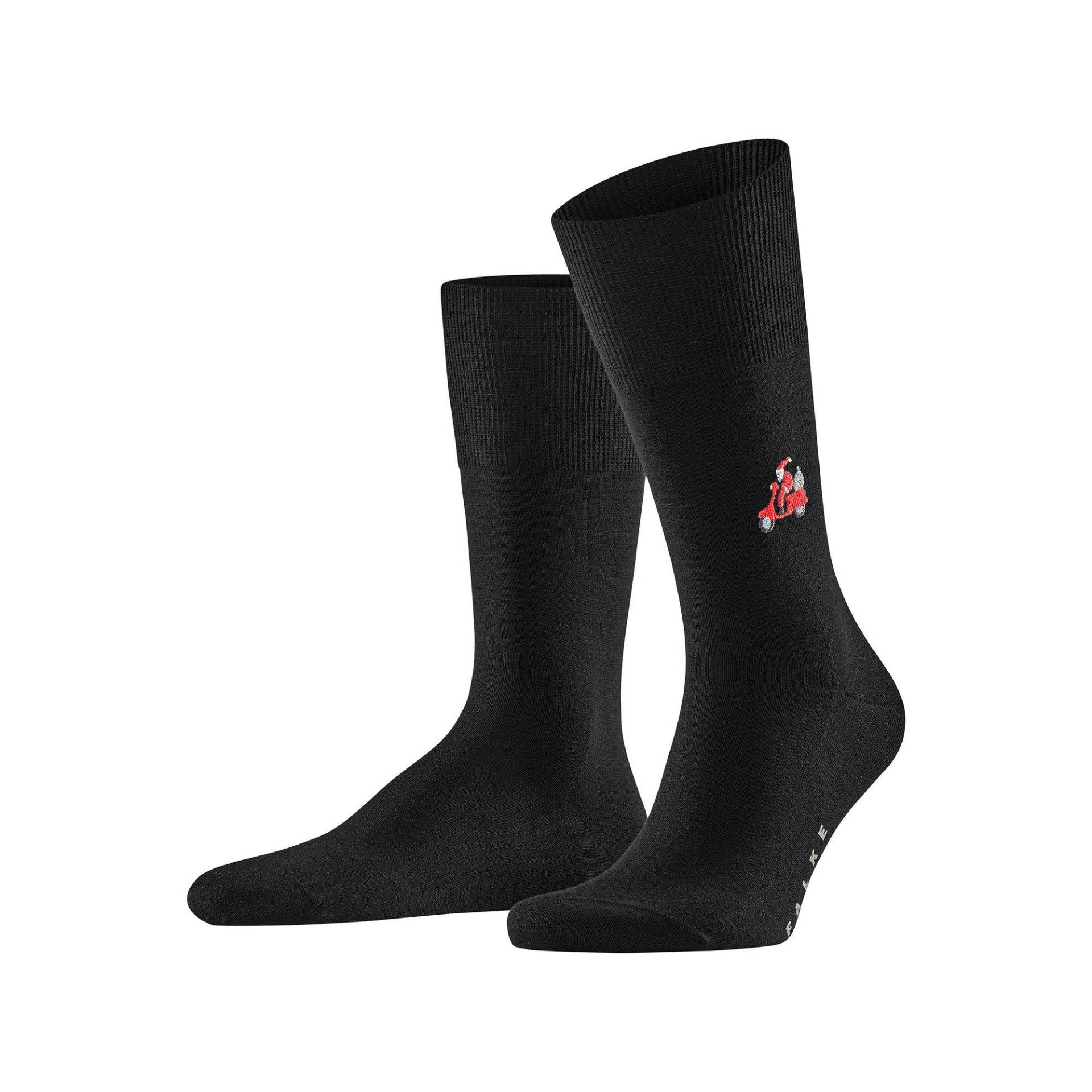 Wadenlange Socken Herren Black 39-40 von FALKE