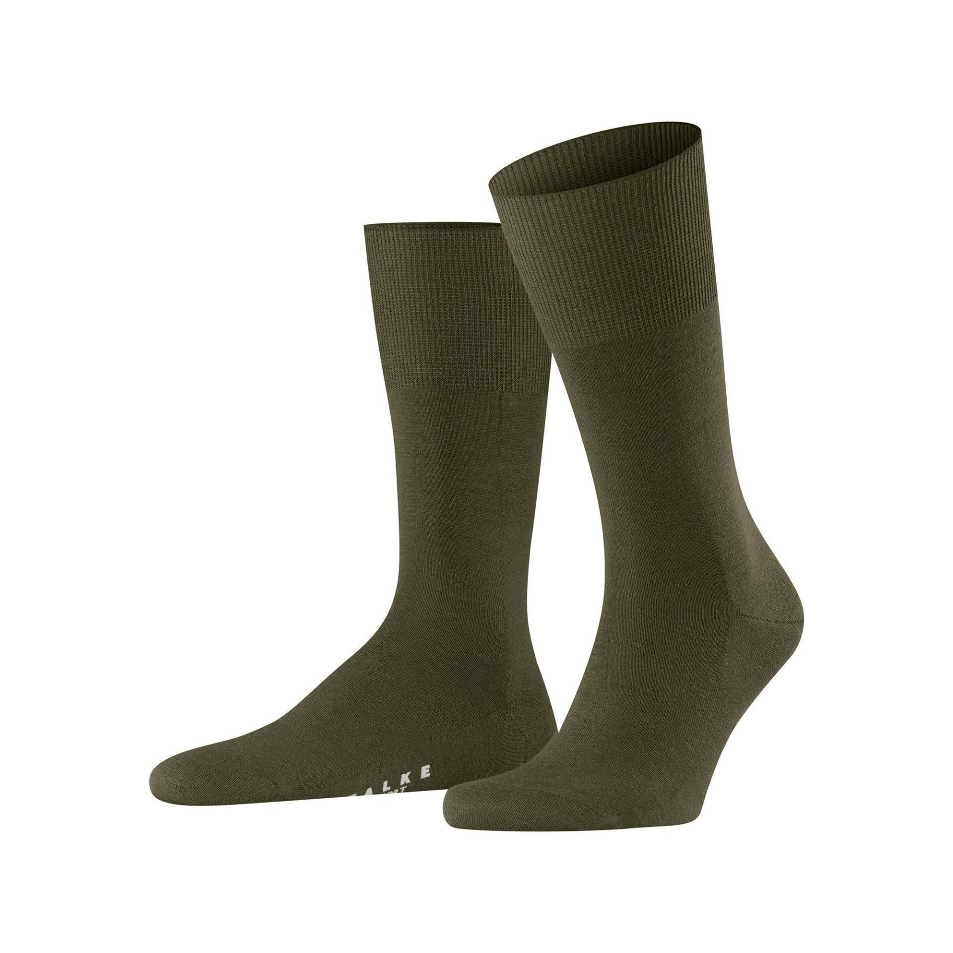 Wadenlange Socken Herren Dunkelgrün 45-46 von FALKE