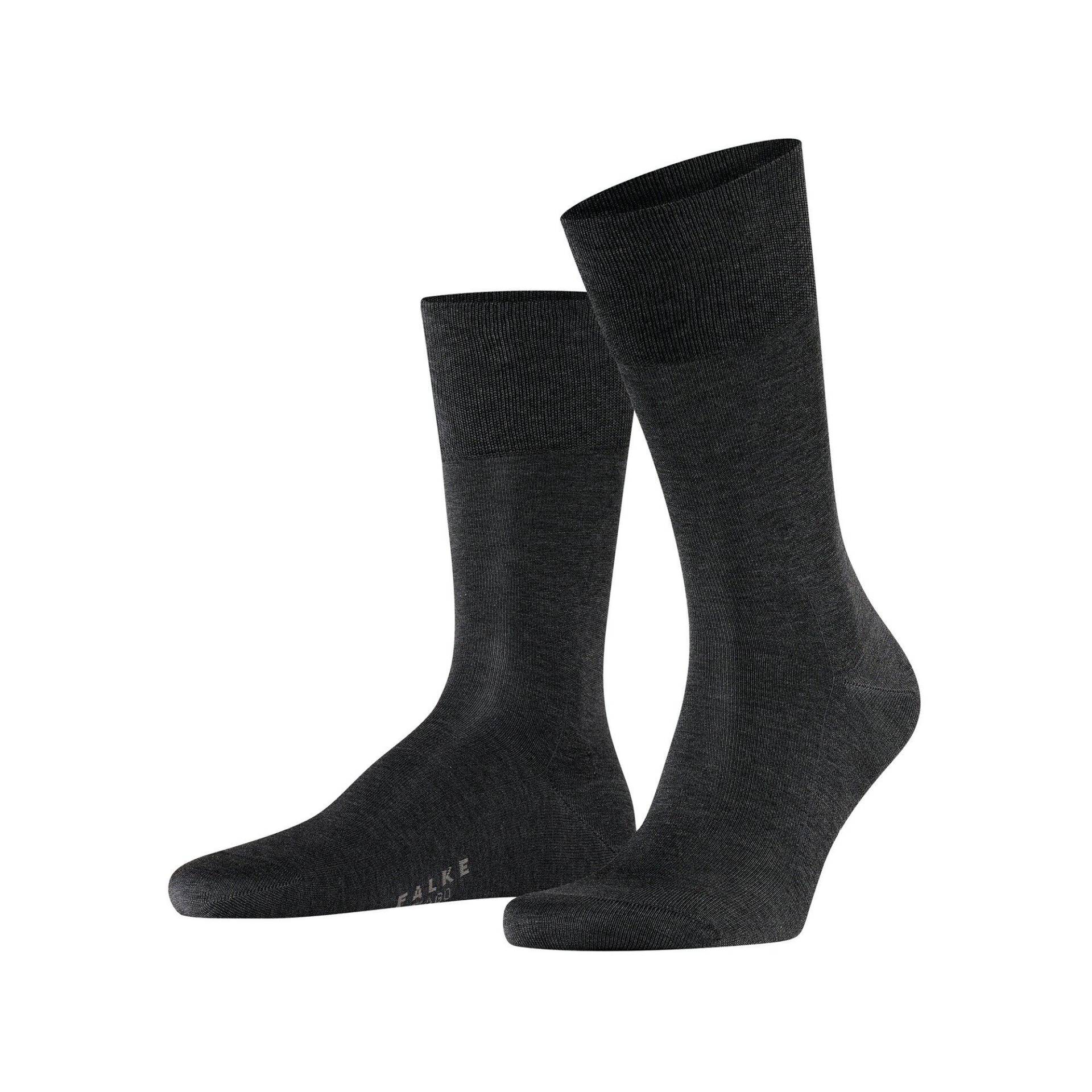 Wadenlange Socken Herren Grau 41-42 von FALKE