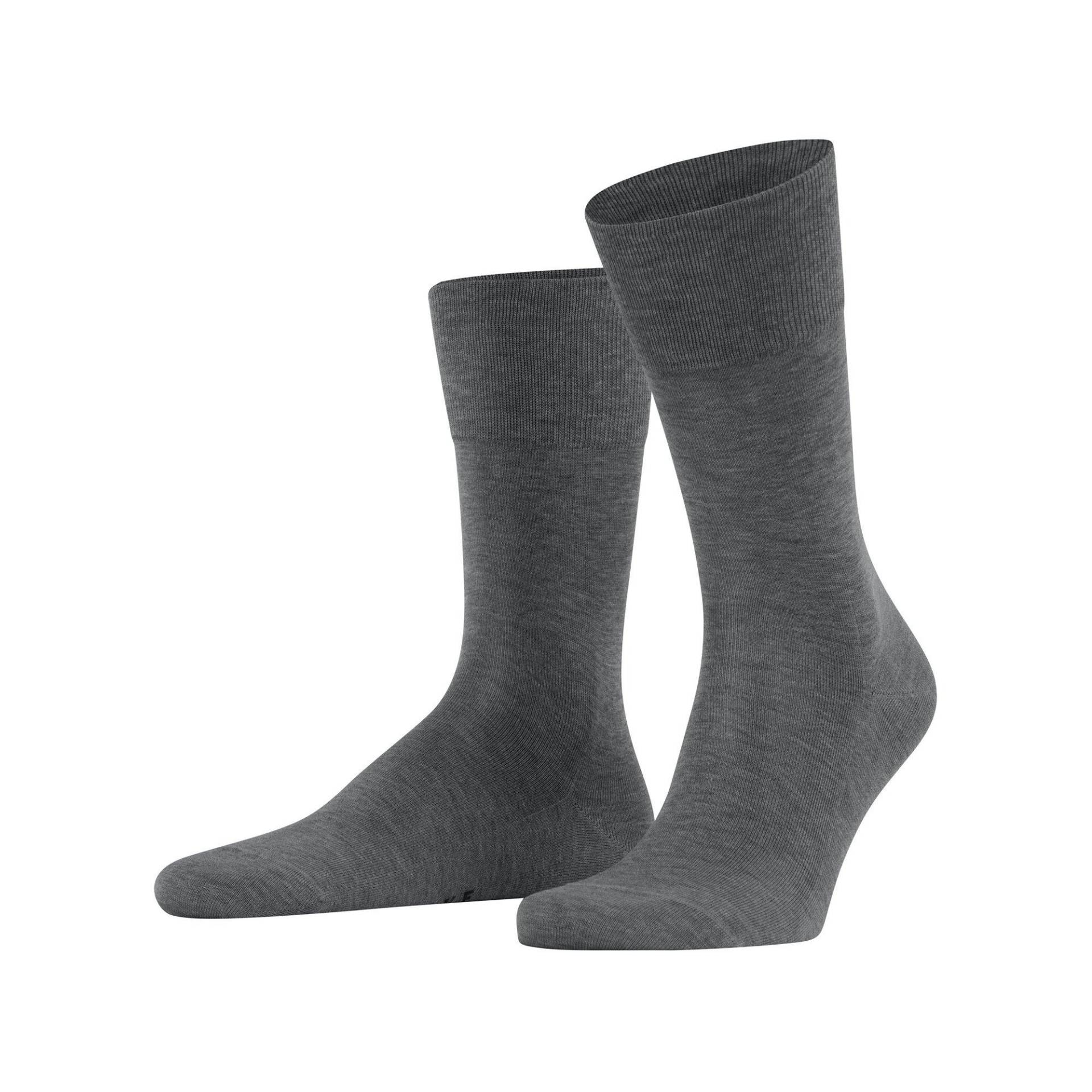 Wadenlange Socken Herren Grau  41-42 von FALKE