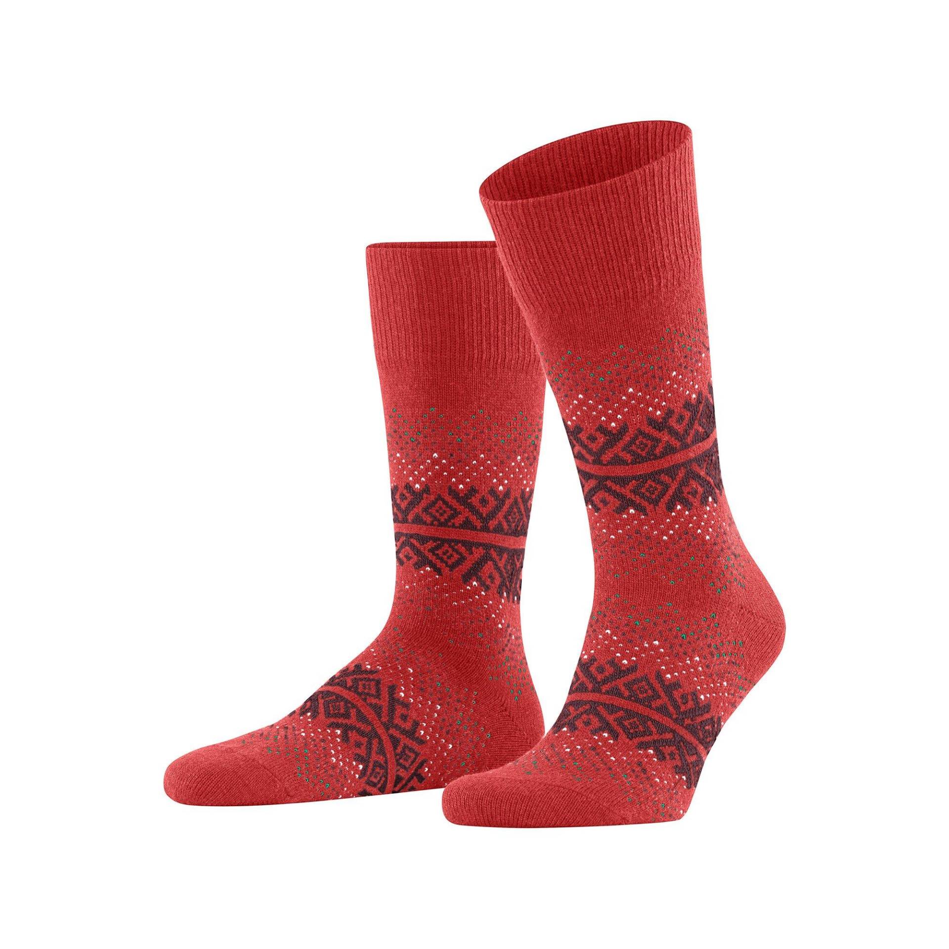 Wadenlange Socken Herren Rot 39-42 von FALKE