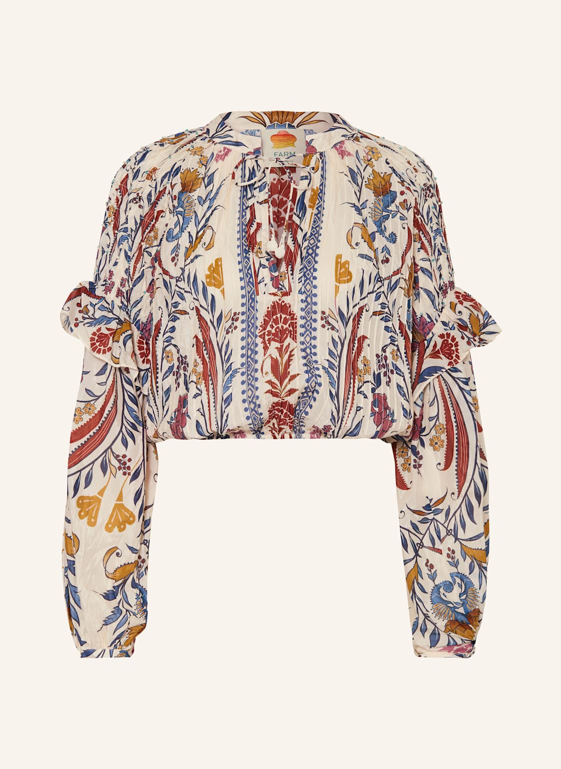 Farm Rio Blusenshirt beige Farm Rio Blusenshirt beige von FARM RIO