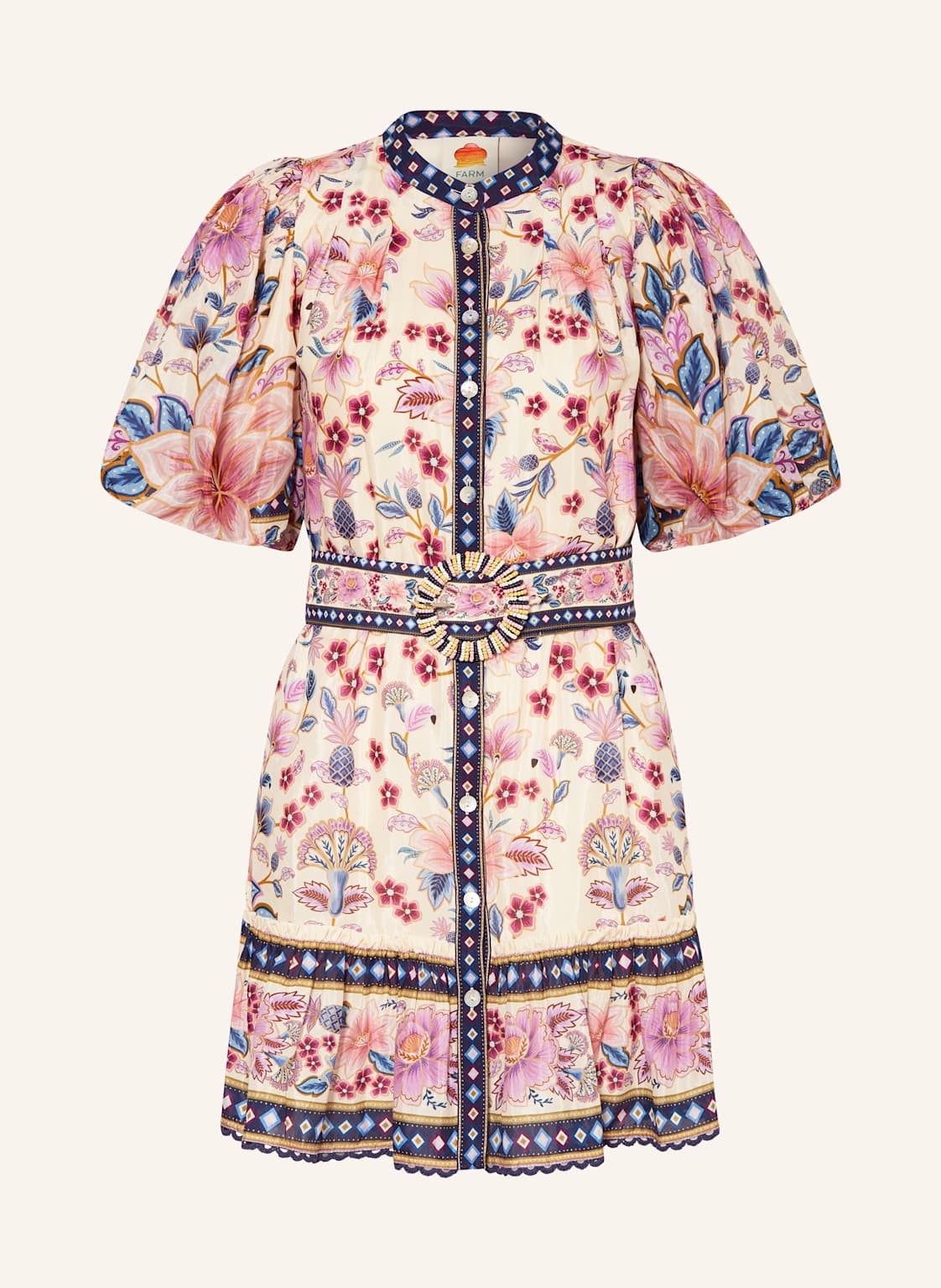 Farm Rio Kleid Mit Rüschen rosa Farm Rio Kleid Mit Rüschen rosa von FARM RIO