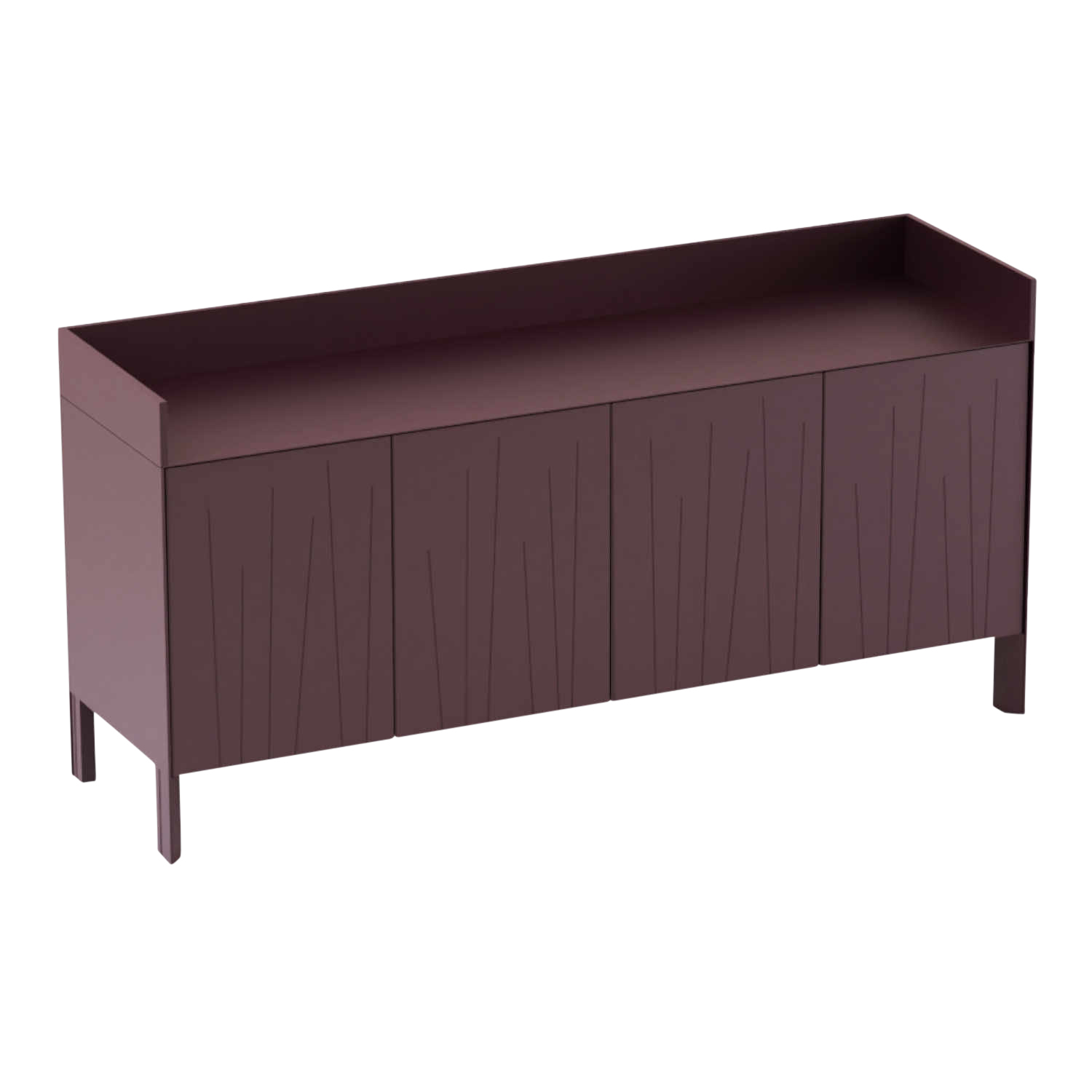 Ninfea 4622 Sideboard, Farbe powder grey (pulvergrau) von FAST