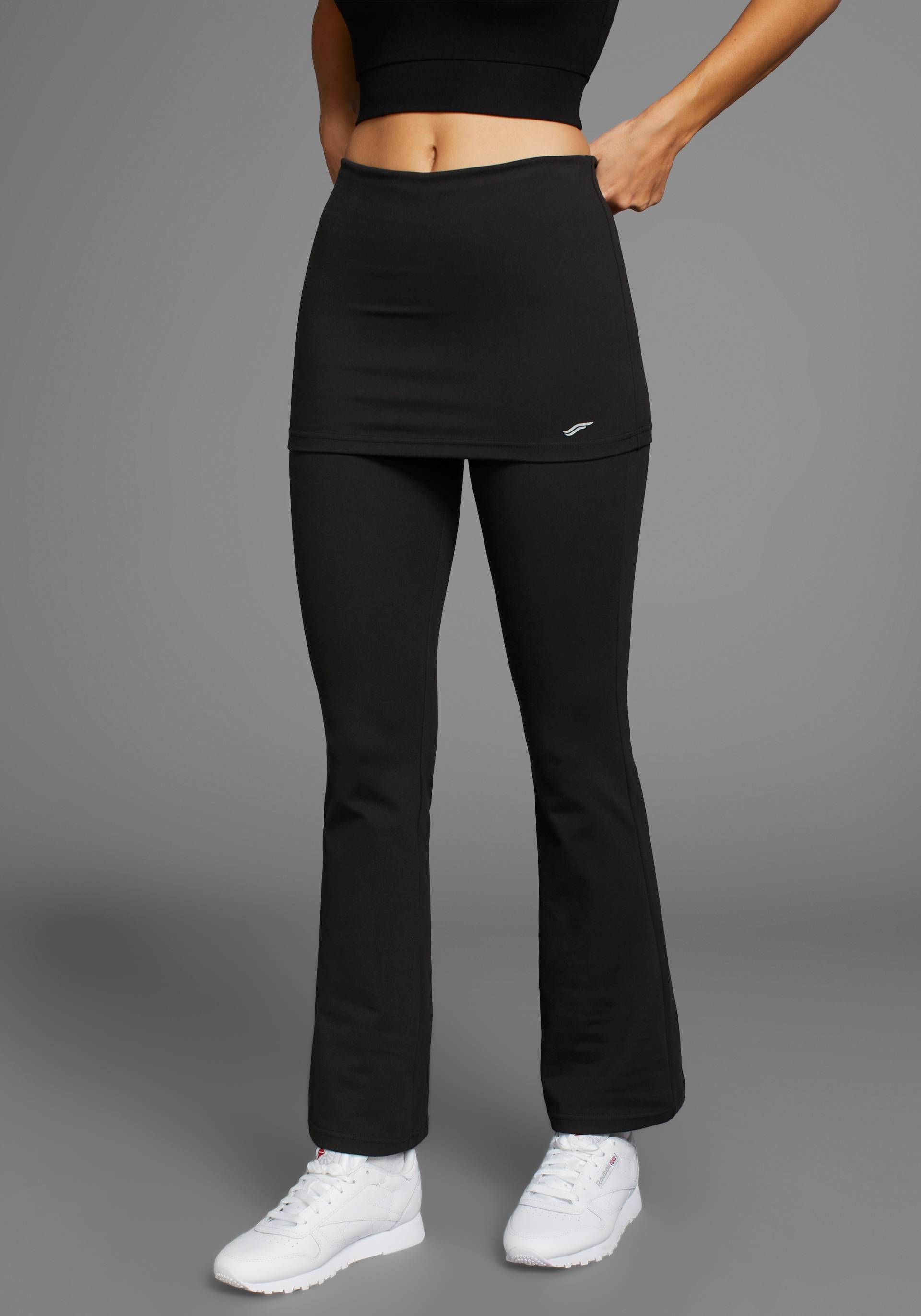 FAYN SPORTS Jazzpants »Jersey Leggings«, mit angenähtem Rock FAYN SPORTS Jazzpants »Jersey Leggings«, mit angenähtem Rock von FAYN SPORTS
