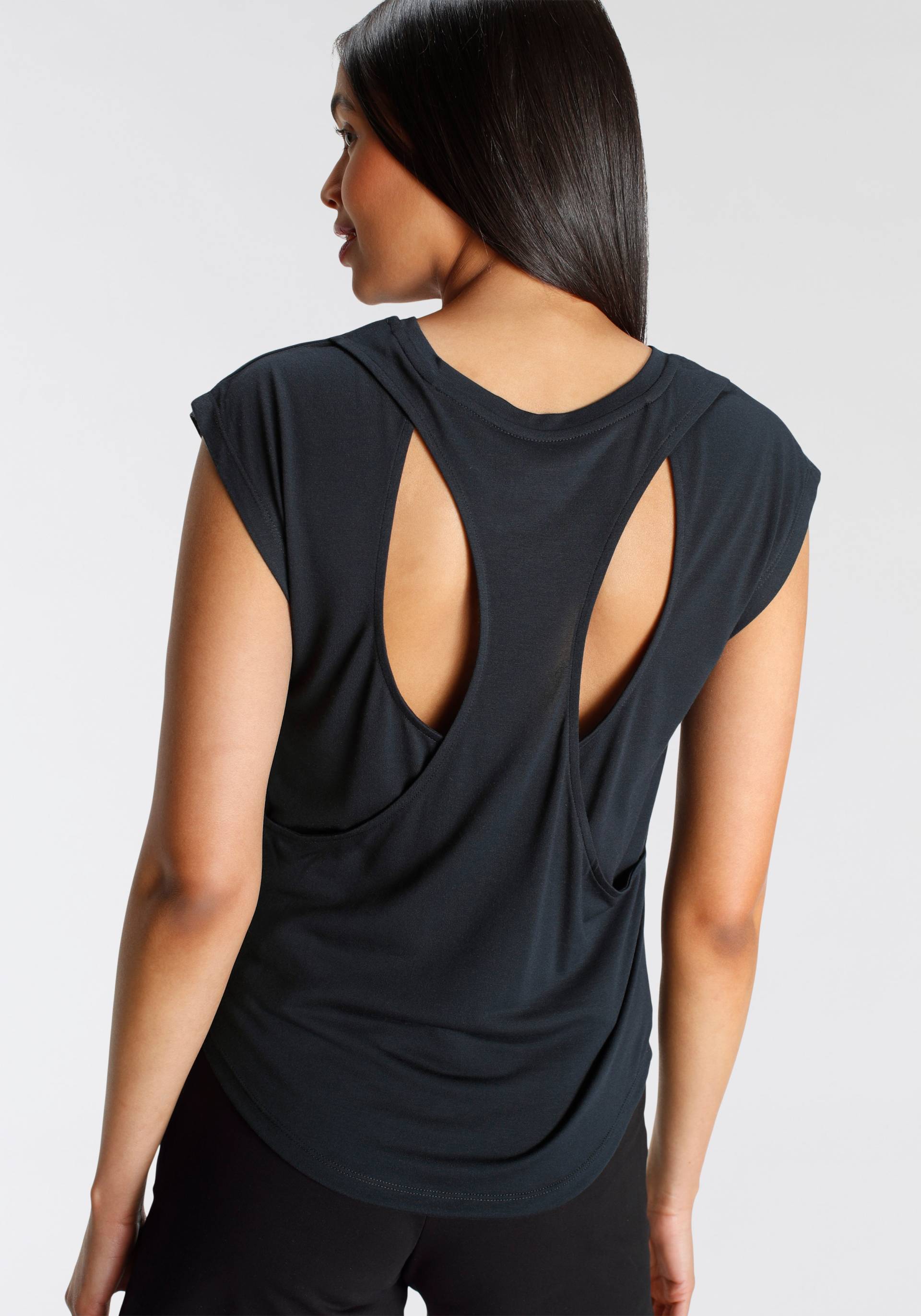 FAYN SPORTS Yoga & Relax Shirt »Cut Out«, angeschnittene Ärmel, unifarben, Racerback FAYN SPORTS Yoga & Relax Shirt »Cut Out«, angeschnittene Ärmel, unifarben, Racerback von FAYN SPORTS