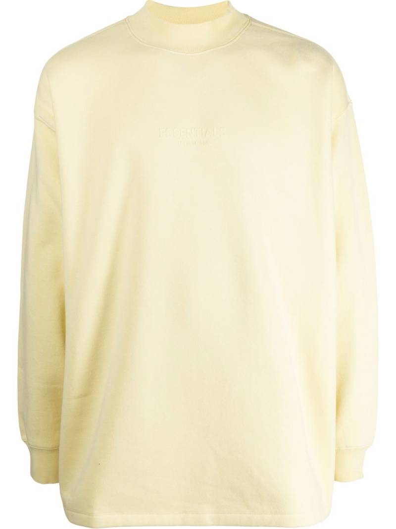 FEAR OF GOD ESSENTIALS crew-neck long-sleeve sweatshirt - Yellow von FEAR OF GOD ESSENTIALS