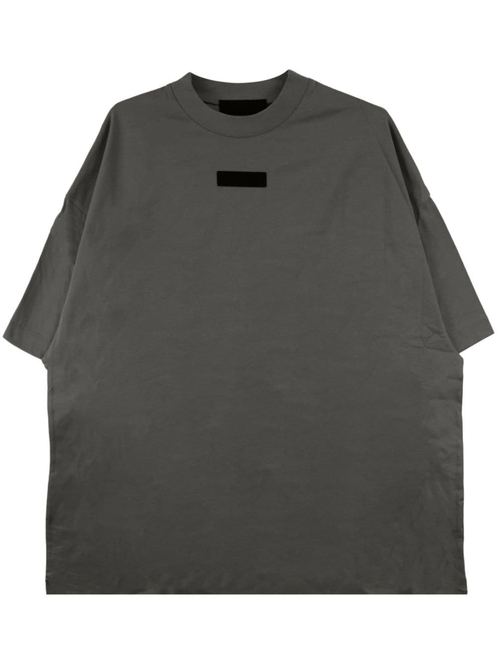 FEAR OF GOD ESSENTIALS logo-appliqué cotton T-shirt - Green von FEAR OF GOD ESSENTIALS