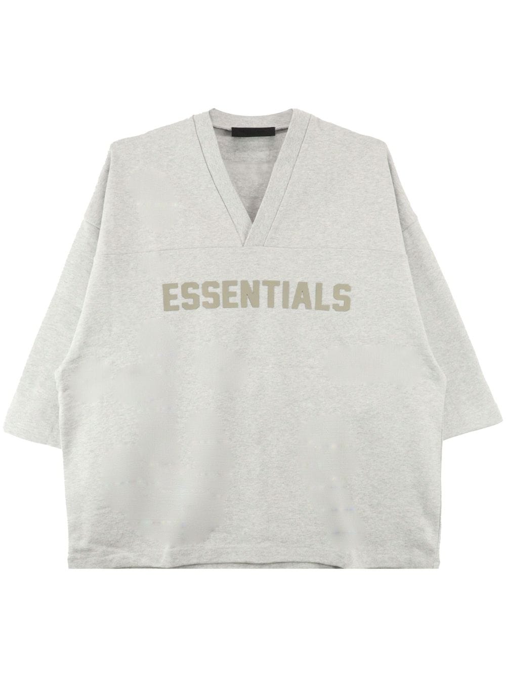 FEAR OF GOD ESSENTIALS logo-embossed cotton T-shirt - Grey von FEAR OF GOD ESSENTIALS