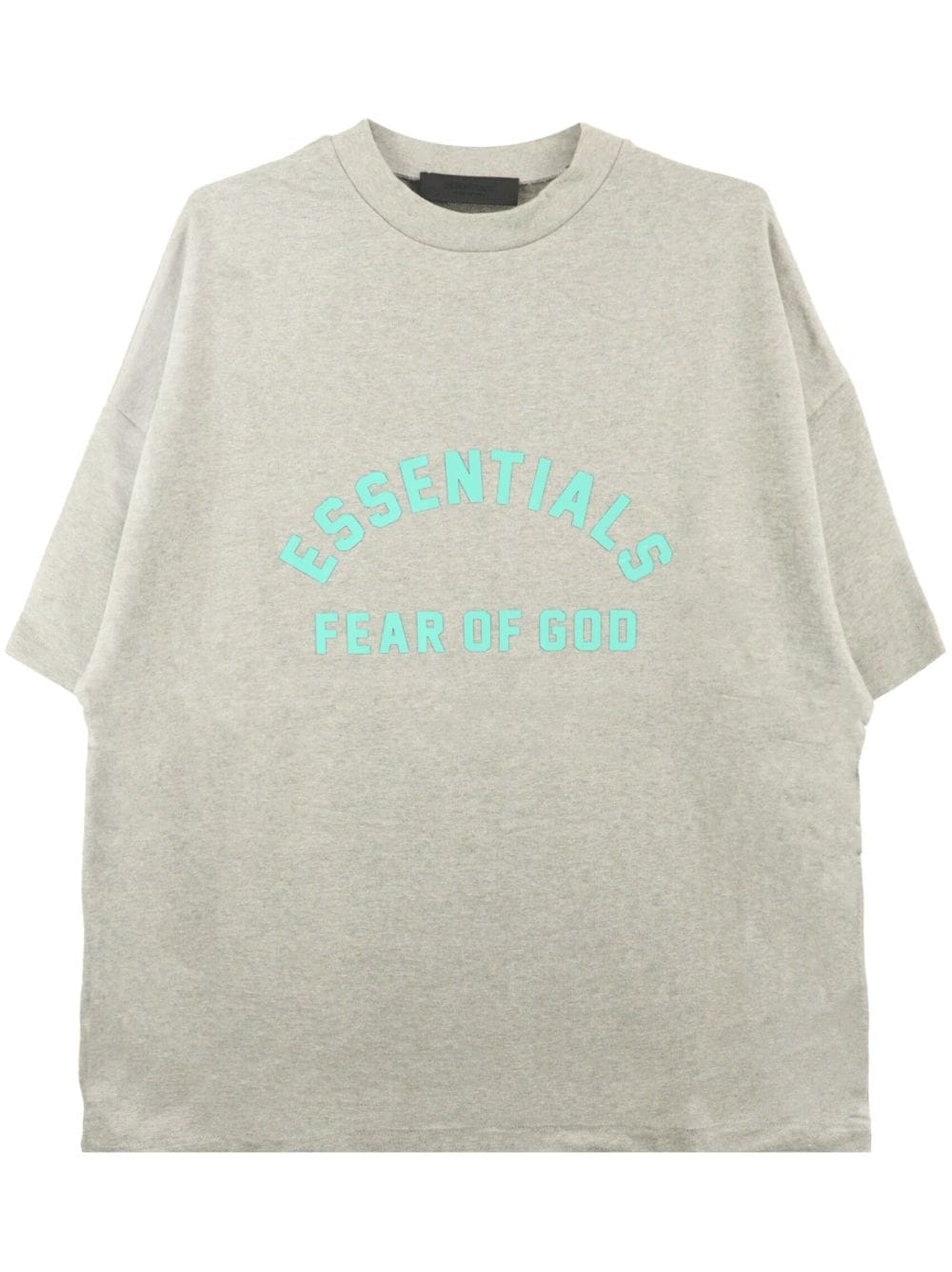 FEAR OF GOD ESSENTIALS logo-print cotton T-shirt - Grey von FEAR OF GOD ESSENTIALS