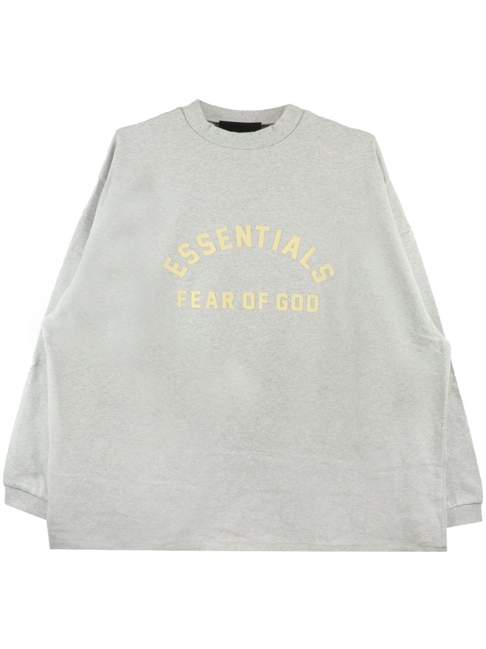 FEAR OF GOD ESSENTIALS logo-print cotton sweatshirt - Grey von FEAR OF GOD ESSENTIALS