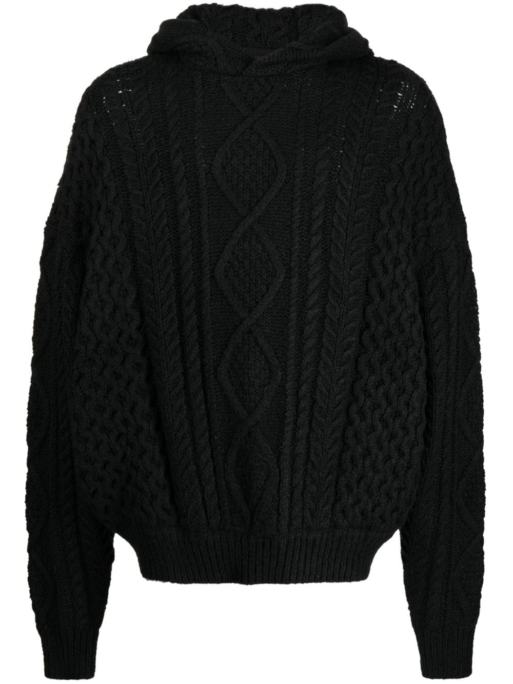 FEAR OF GOD ESSENTIALS logo-print mock-neck sweatshirt - Black von FEAR OF GOD ESSENTIALS