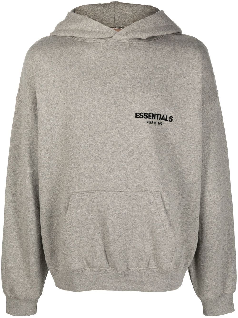 FEAR OF GOD ESSENTIALS logo pullover hoodie - Grey von FEAR OF GOD ESSENTIALS