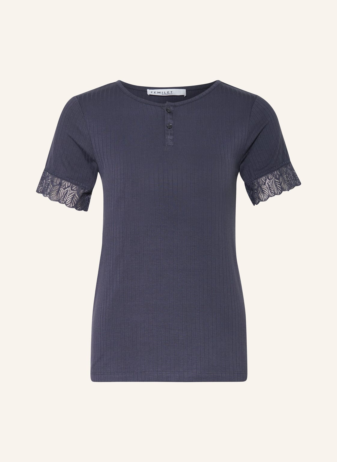 Femilet Schlafshirt Laurel blau von FEMILET