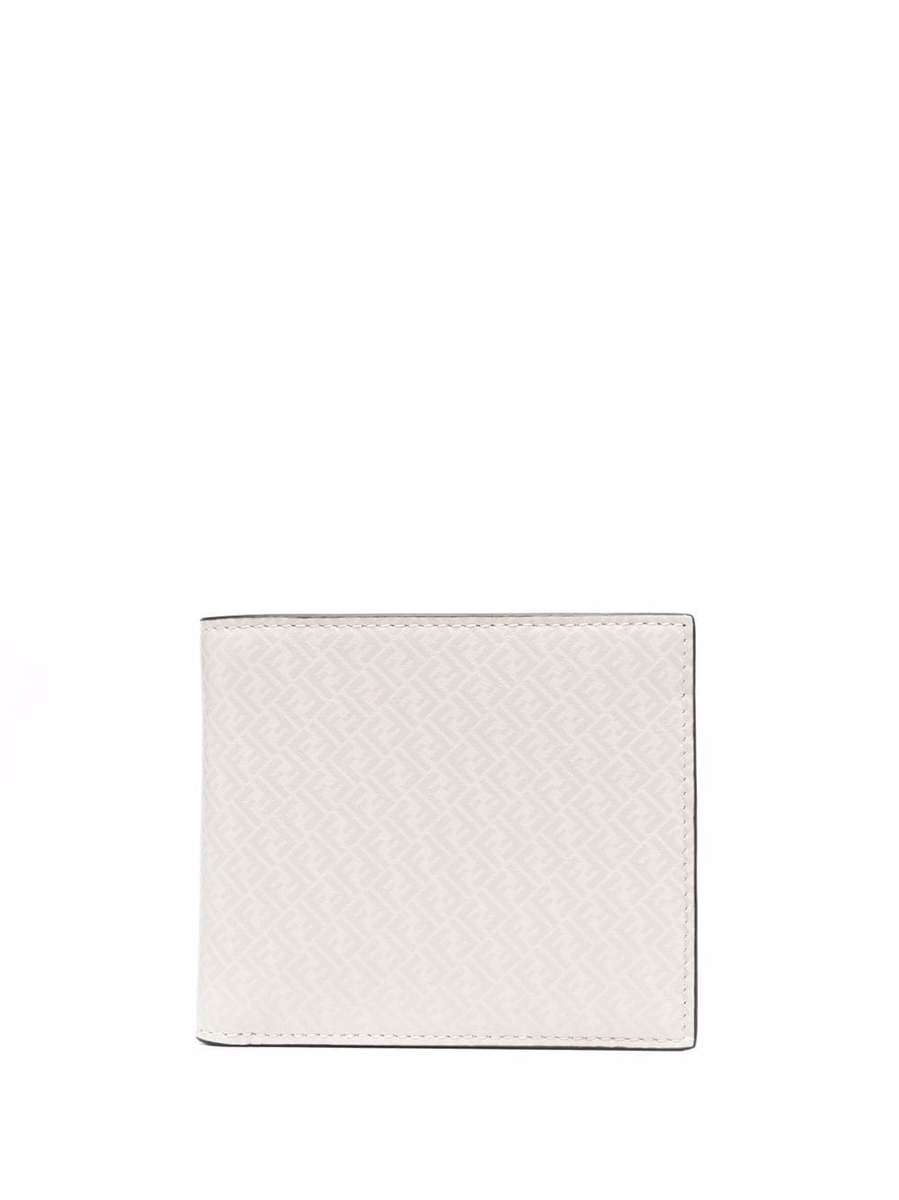 FENDI FF Monogram wallet - White von FENDI