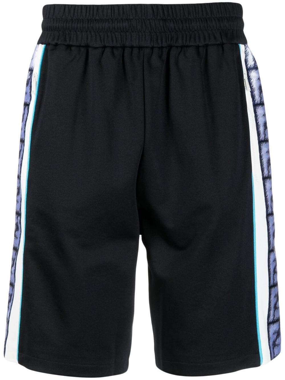 FENDI FF-print track shorts - Blue von FENDI