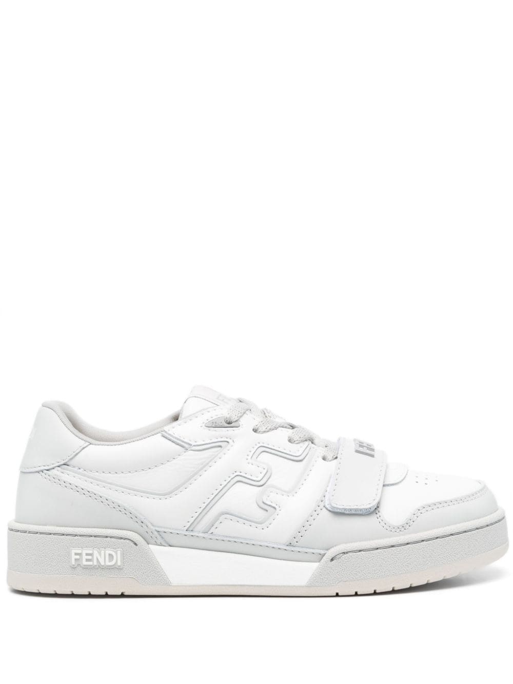 FENDI Fendi Match leather sneakers - White von FENDI