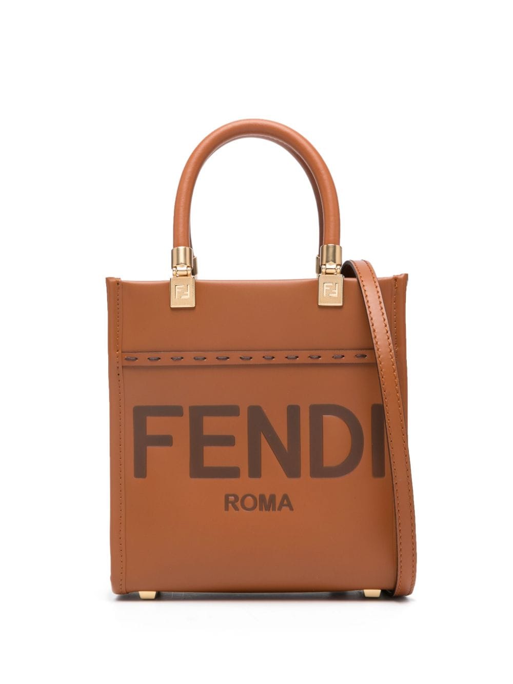 FENDI Sunshine mini bag - Brown von FENDI