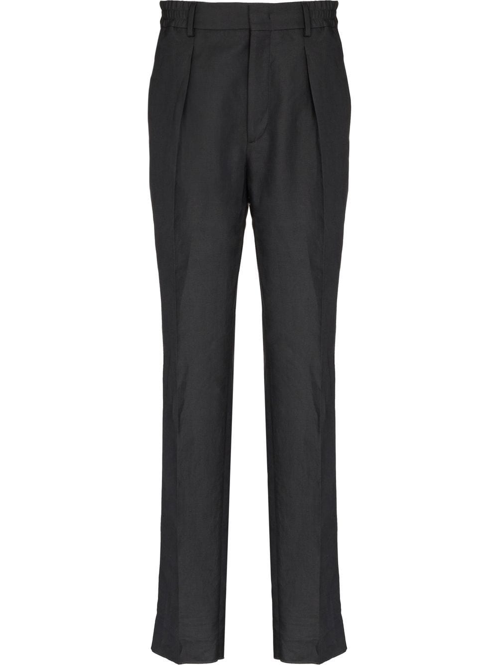 FENDI high-waisted tailored trousers - Black von FENDI