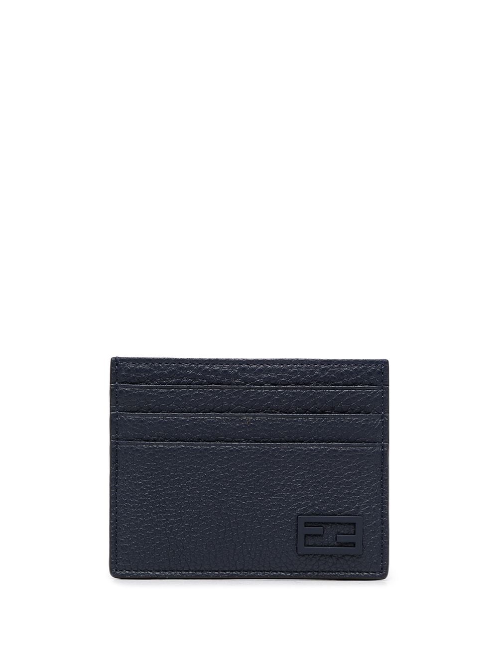 FENDI leather cardholder - Grey von FENDI