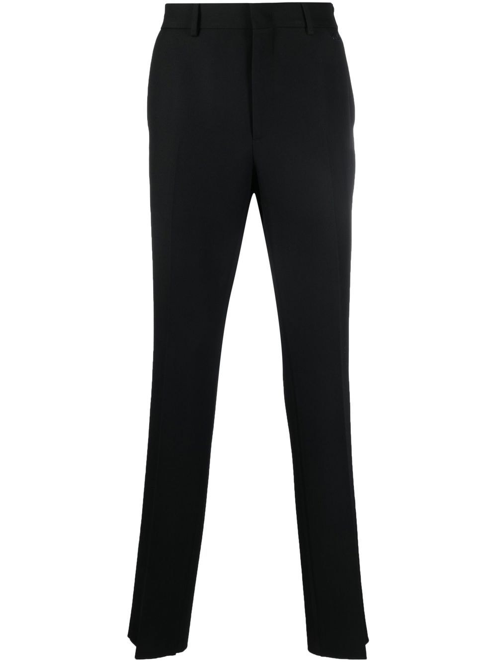 FENDI logo-plaque tailored trousers - Black von FENDI