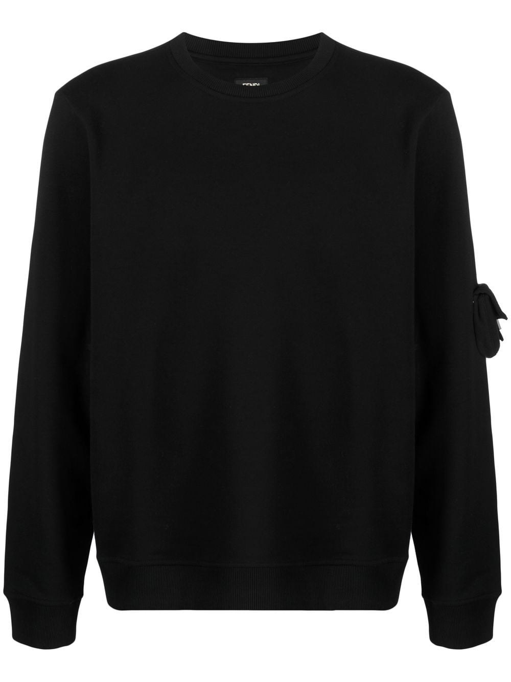 FENDI long-sleeve sweatshirt - Black von FENDI