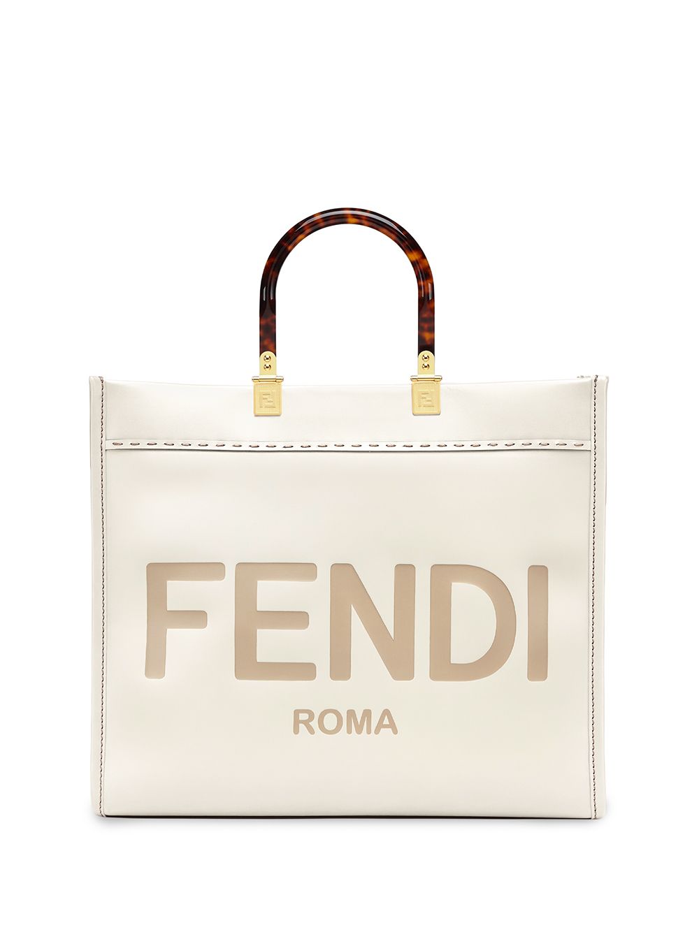 FENDI medium Sunshine tote bag - White von FENDI
