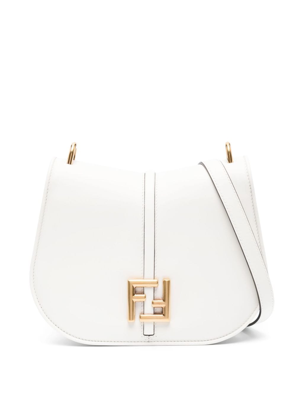 FENDI mini C’mon leather tote bag - White von FENDI