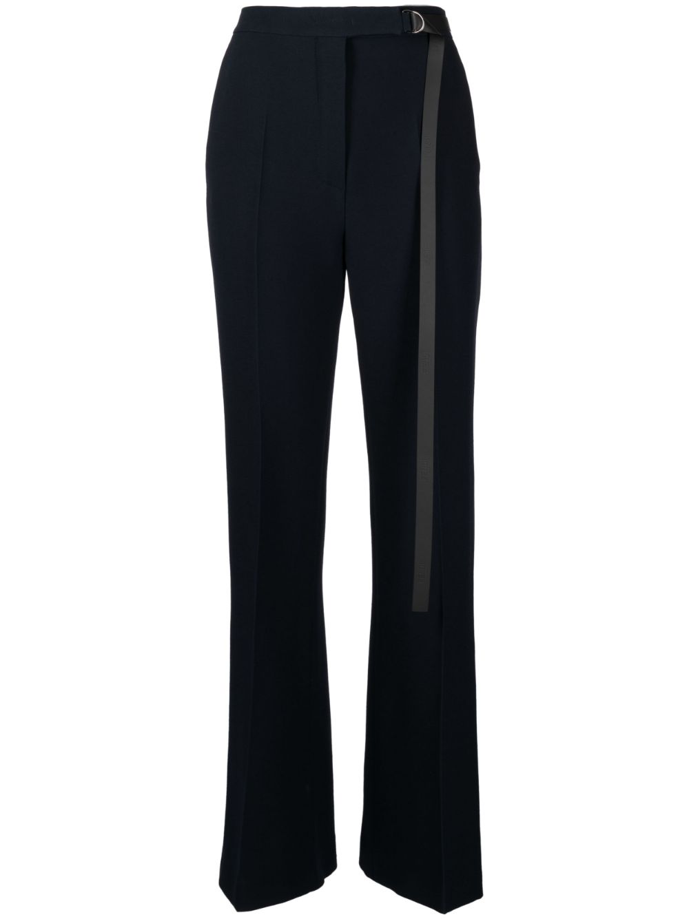 FENDI pressed-crease tailored trousers - Blue von FENDI