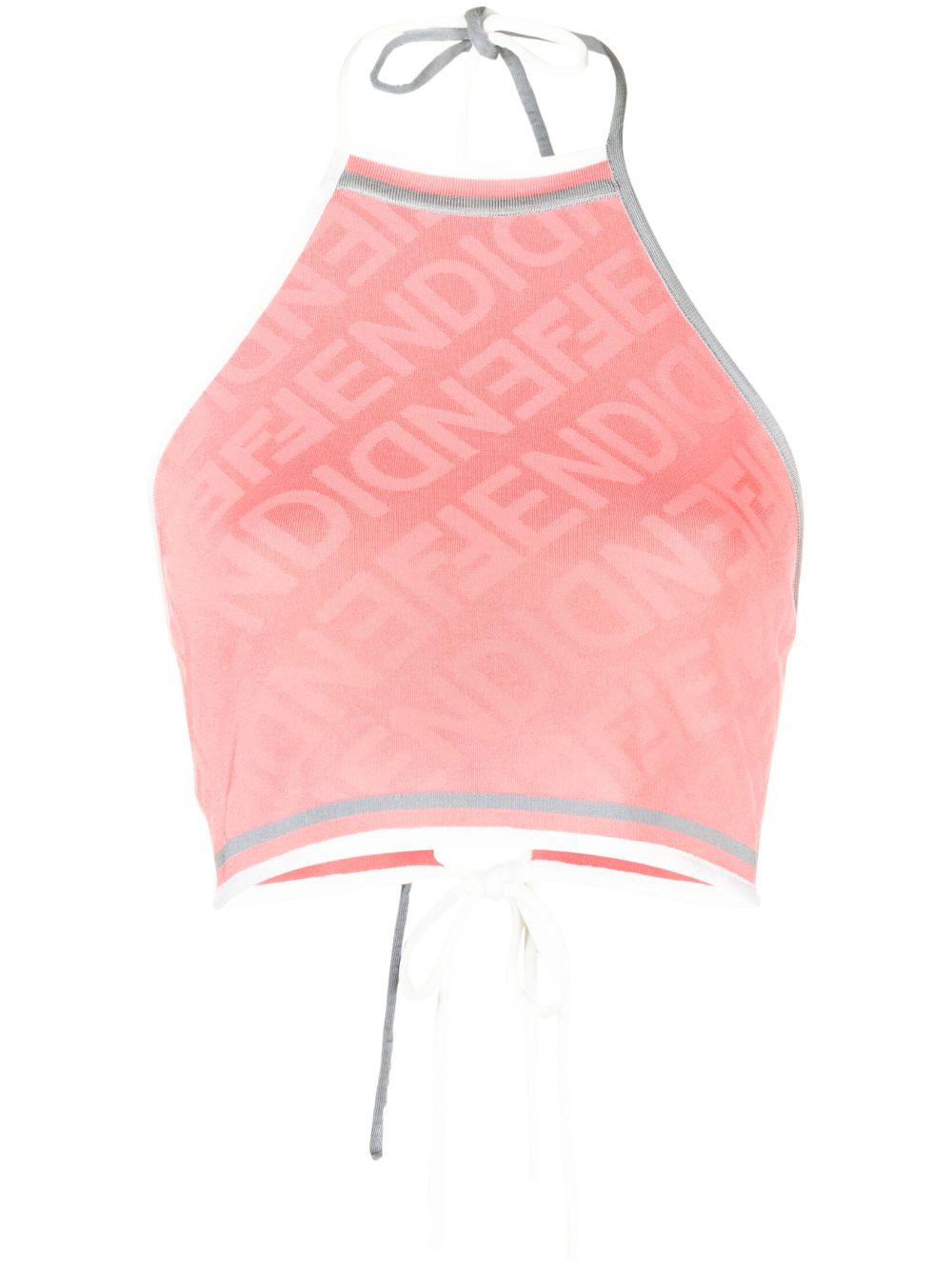 FENDI sleeveless cropped top - Pink von FENDI