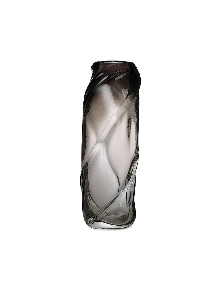 FERM LIVING Vase Water Swirl Tall 47cm grau von FERM LIVING