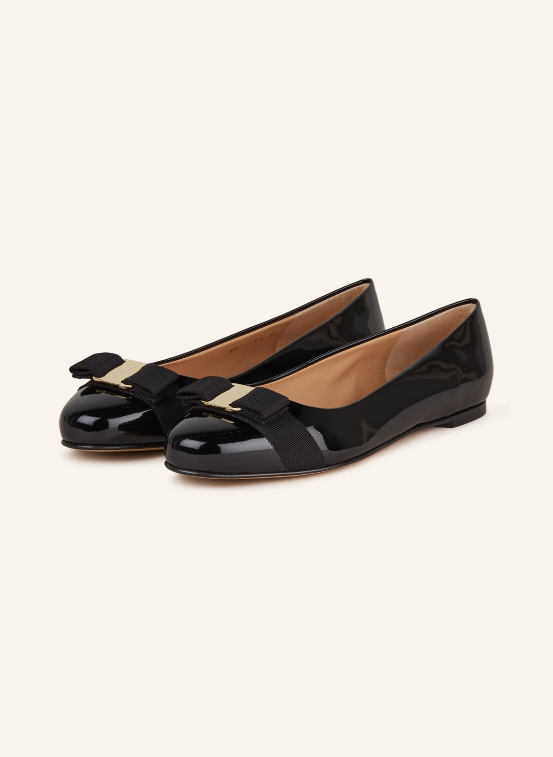 Ferragamo Ballerinas Varina schwarz von FERRAGAMO