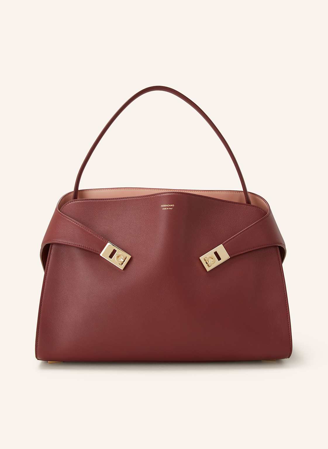 Ferragamo Handtasche Hug Soft rot von FERRAGAMO