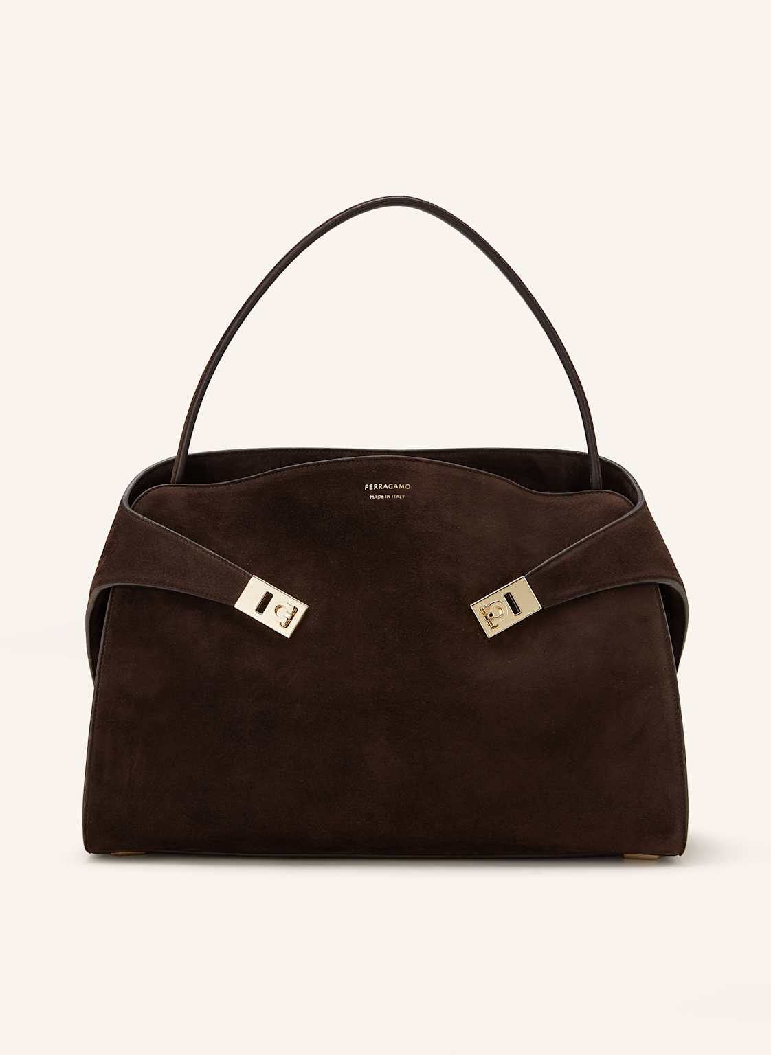 Ferragamo Schultertasche Hug braun Ferragamo Schultertasche Hug braun von FERRAGAMO