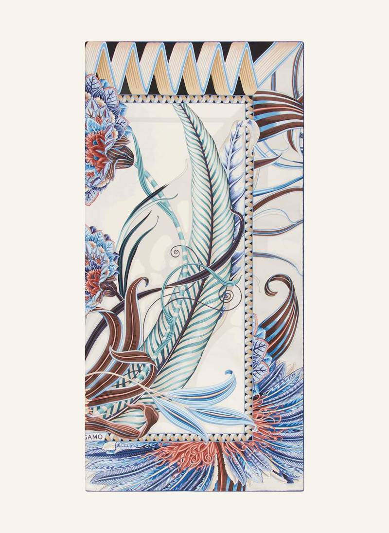 Ferragamo Seidentuch weiss von FERRAGAMO