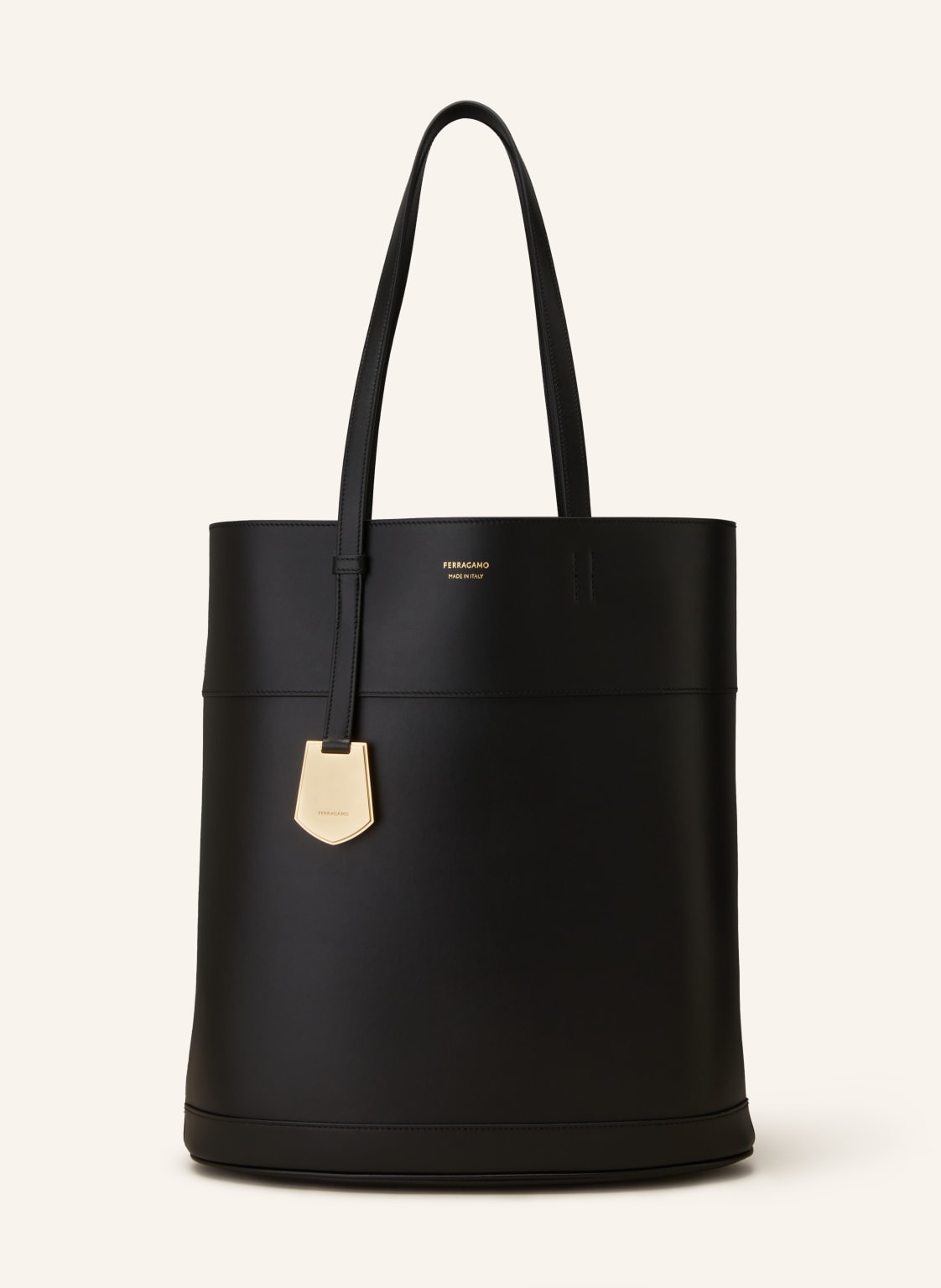 Ferragamo Shopper Charming Tote Mit Pouch schwarz Ferragamo Shopper Charming Tote Mit Pouch schwarz von FERRAGAMO