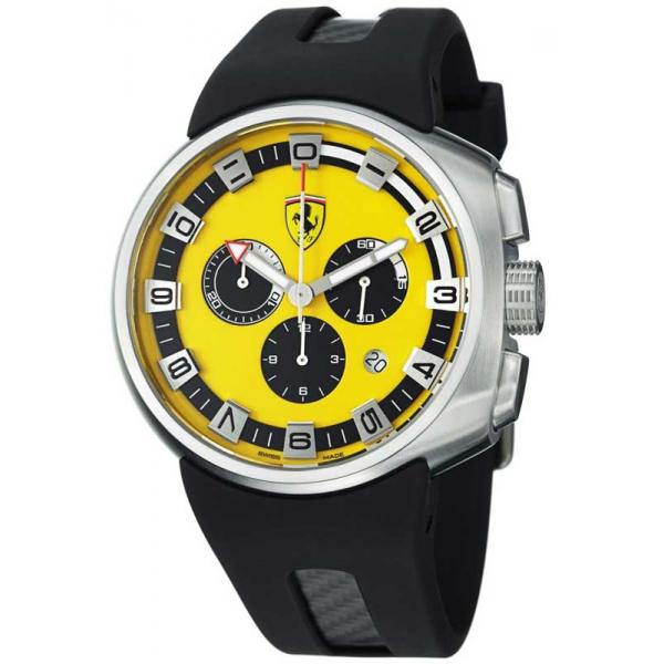 FERRARI Podium Chronograph Quartzuhr, gelb von FERRARI