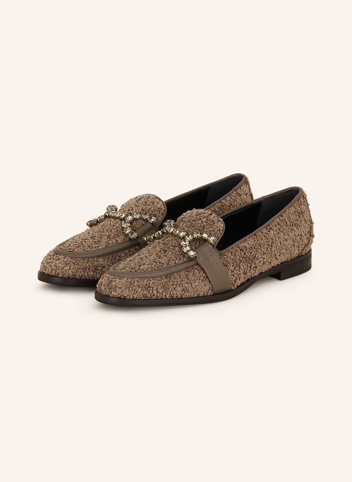 Festa Loafer Joys Mit Kunstfell beige von FESTA