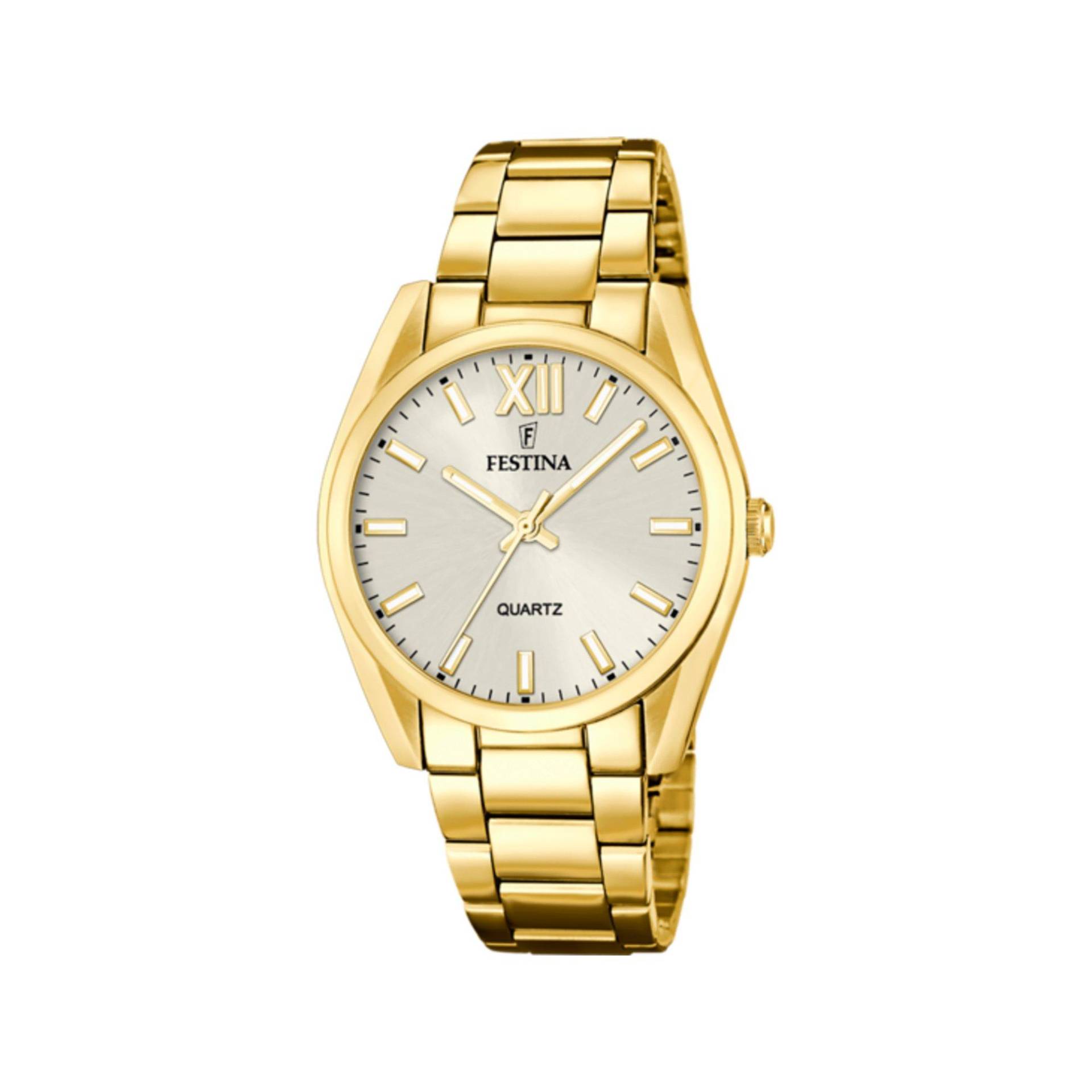 Analoguhr Damen Gold 29mm von FESTINA