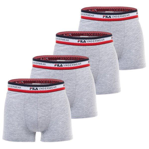 Boxershort Casual Stretch Herren Grau M von FILA