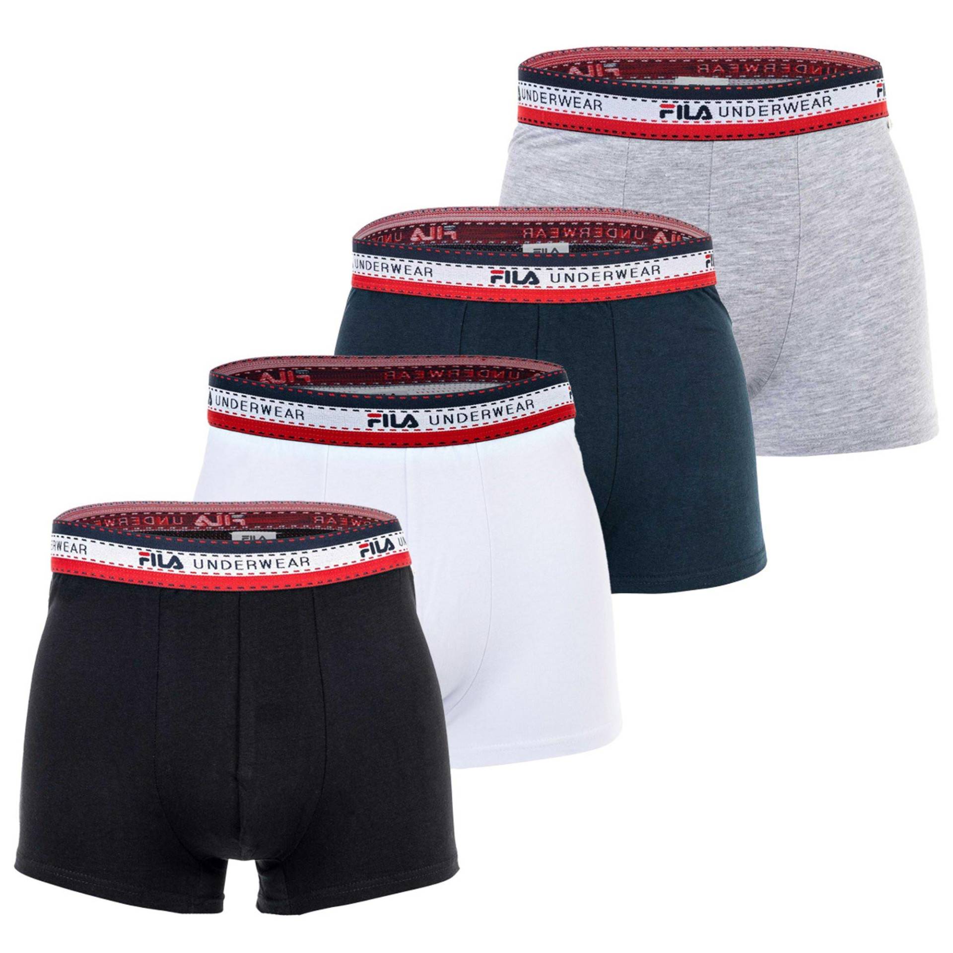 Boxershort Casual Stretch Herren Multicolor L von FILA