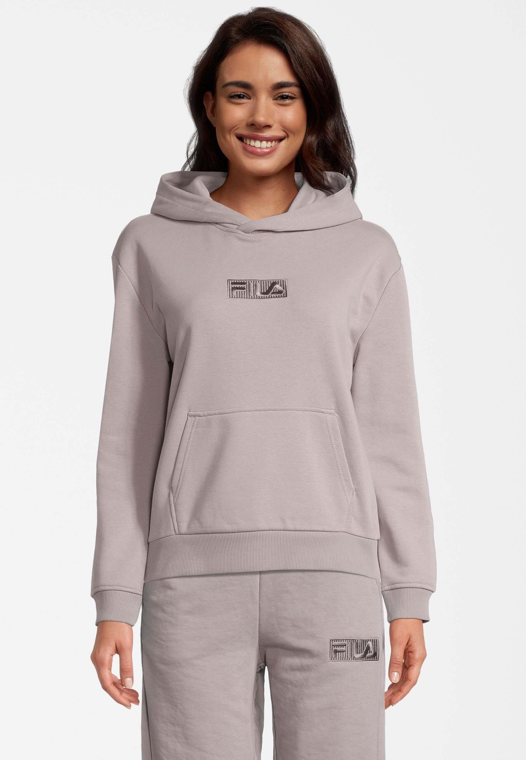 Kapuzenpullover Baicoi Damen Taubengrau S von FILA