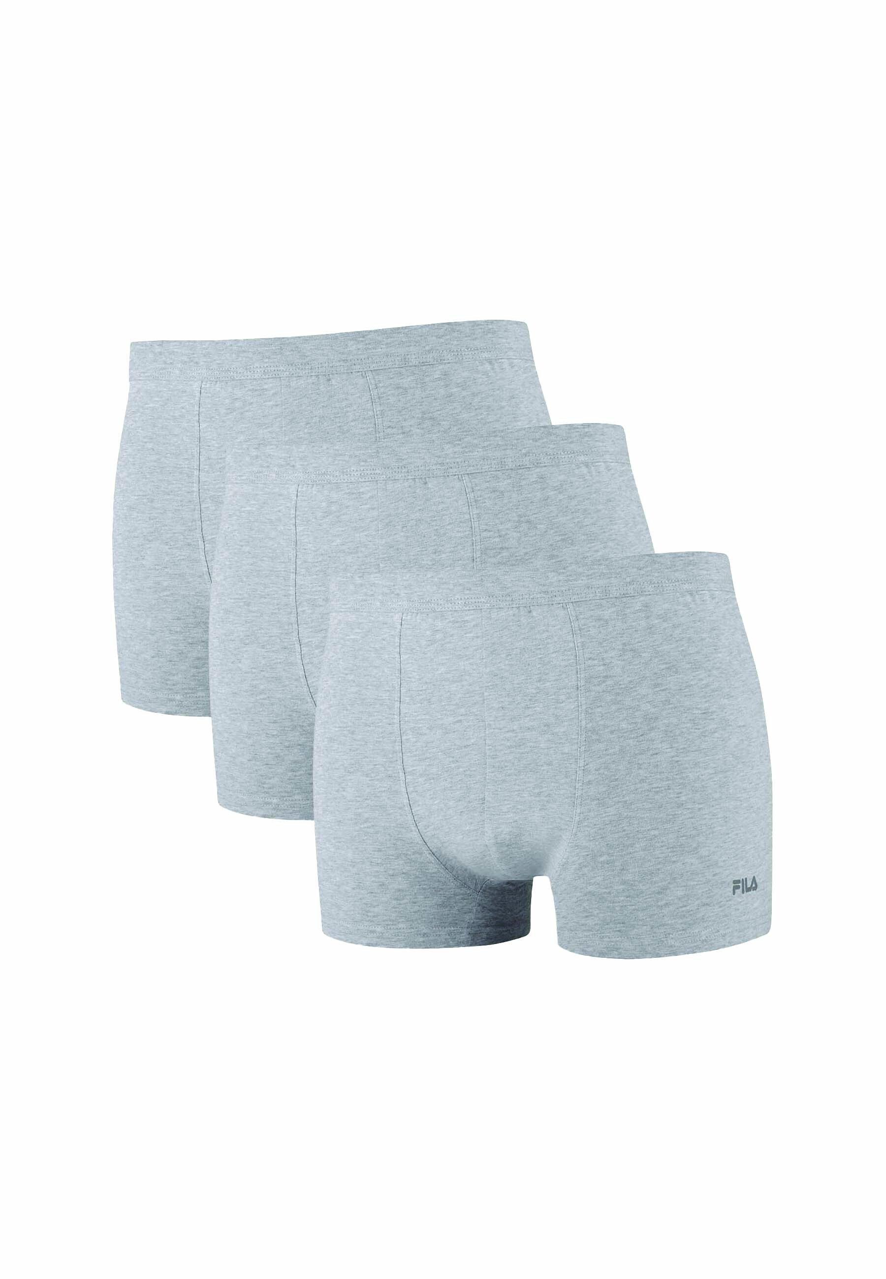 Panties 3 Pack Herren Taubengrau M von FILA