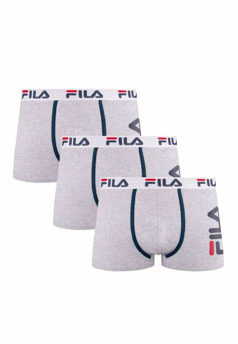 Panties 3 Pack Herren Taubengrau S von FILA