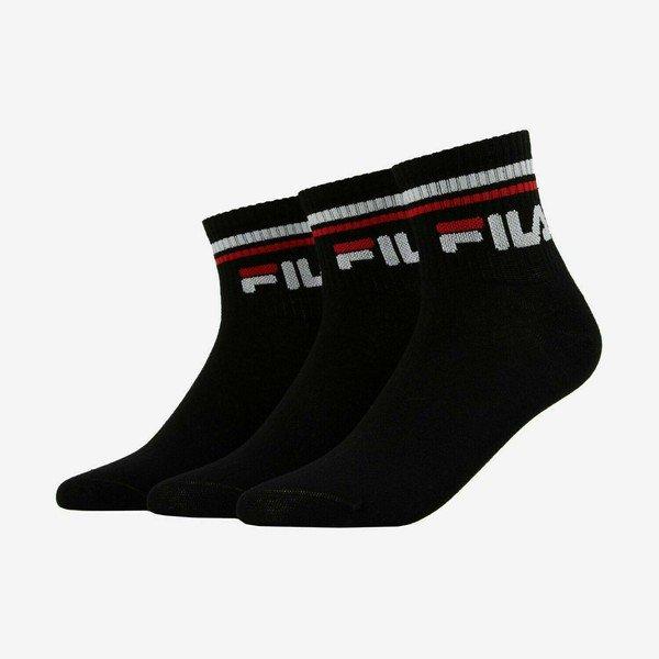 Fila Kindersocken 3er-pack Jungen Schwarz 31-34 von FILA