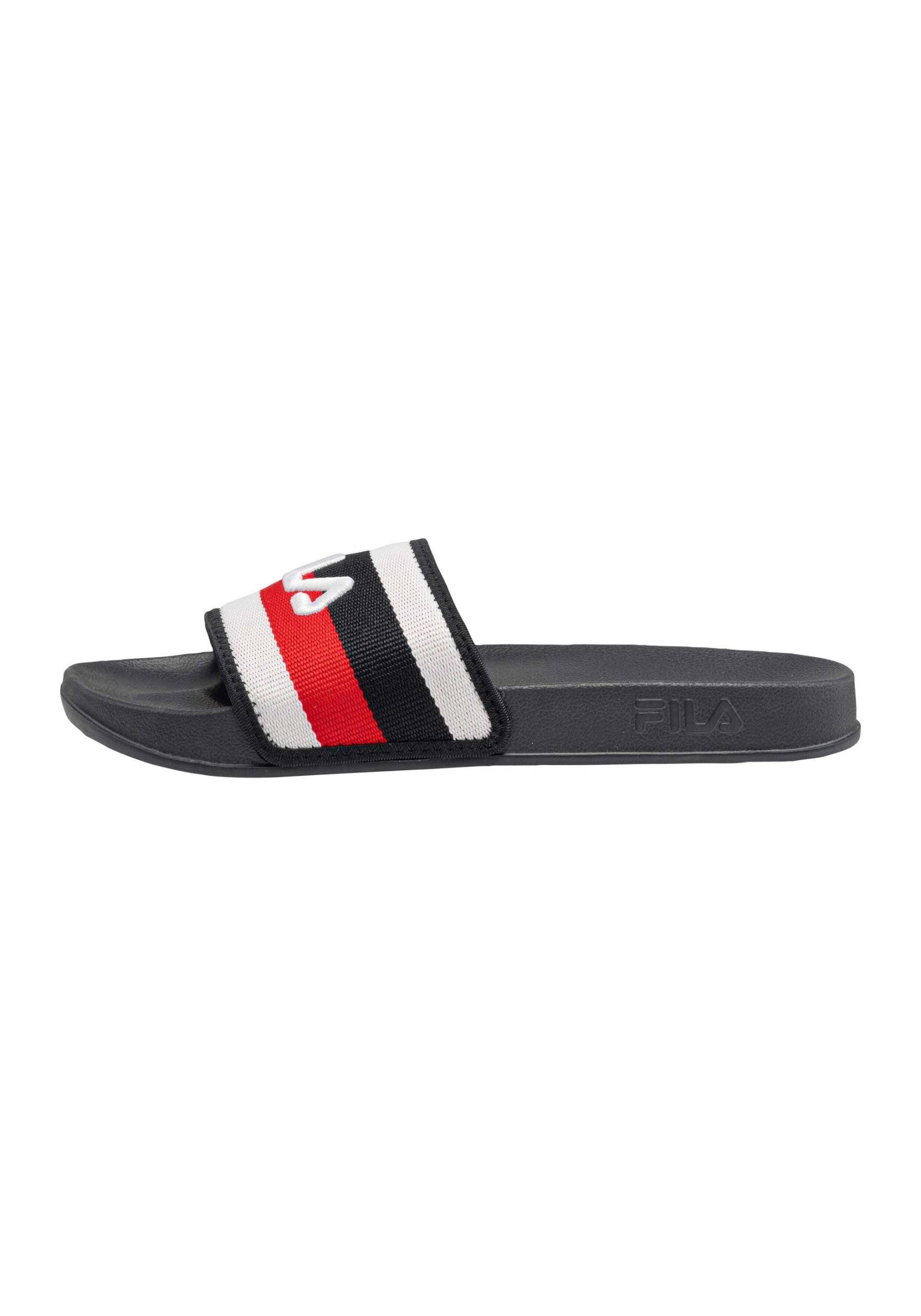 Slippers Morro Bay Stripes Slipper Herren Marine 42 von FILA