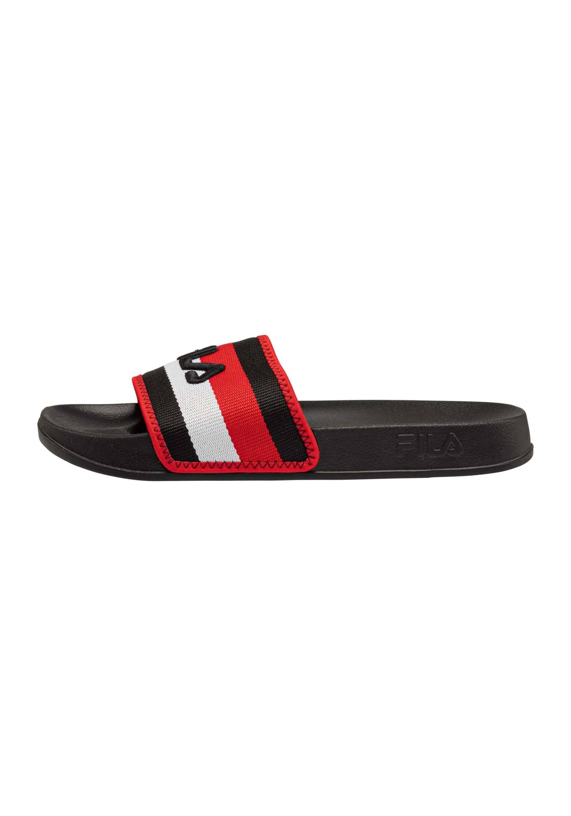 Slippers Morro Bay Stripes Slipper Herren Schwarz 42 von FILA