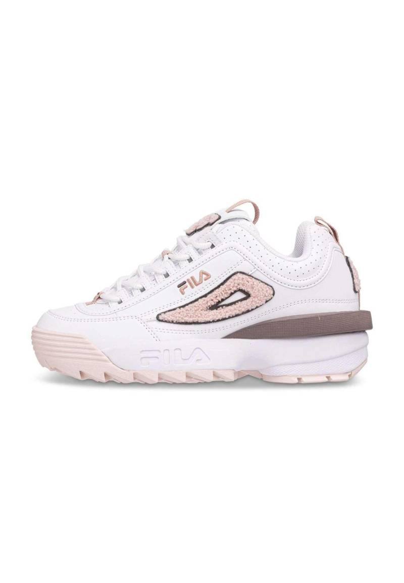 Sneaker Low Disruptor Patch Wmn Damen Weiss 41 von FILA