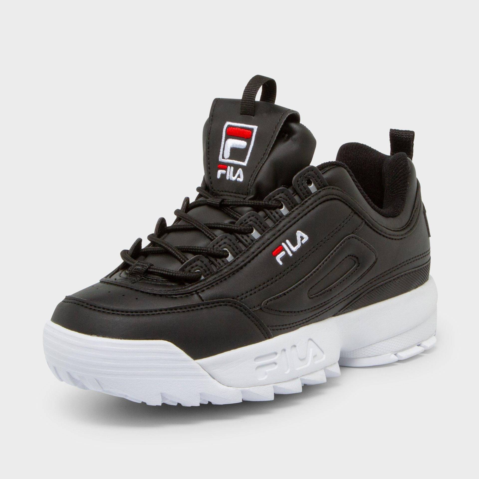 Sneakers, Low Top Damen Black 38 von FILA